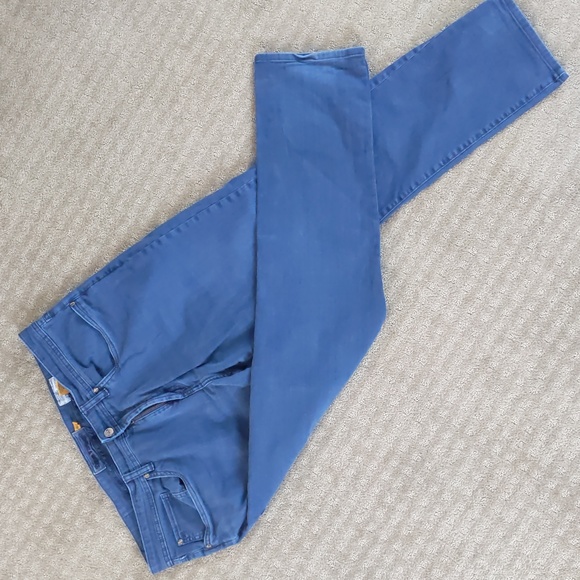 Tailor Vintage Slim Fit Pants, Connecticut Originals New Canaan size 38x32 blue - Picture 2 of 6